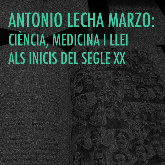 Cartel exposición Antonio Lecha Marzo